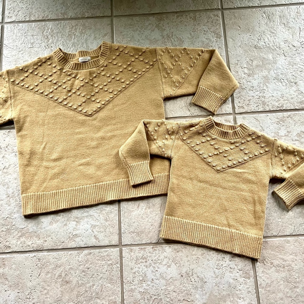 Mom and Me Sweaters